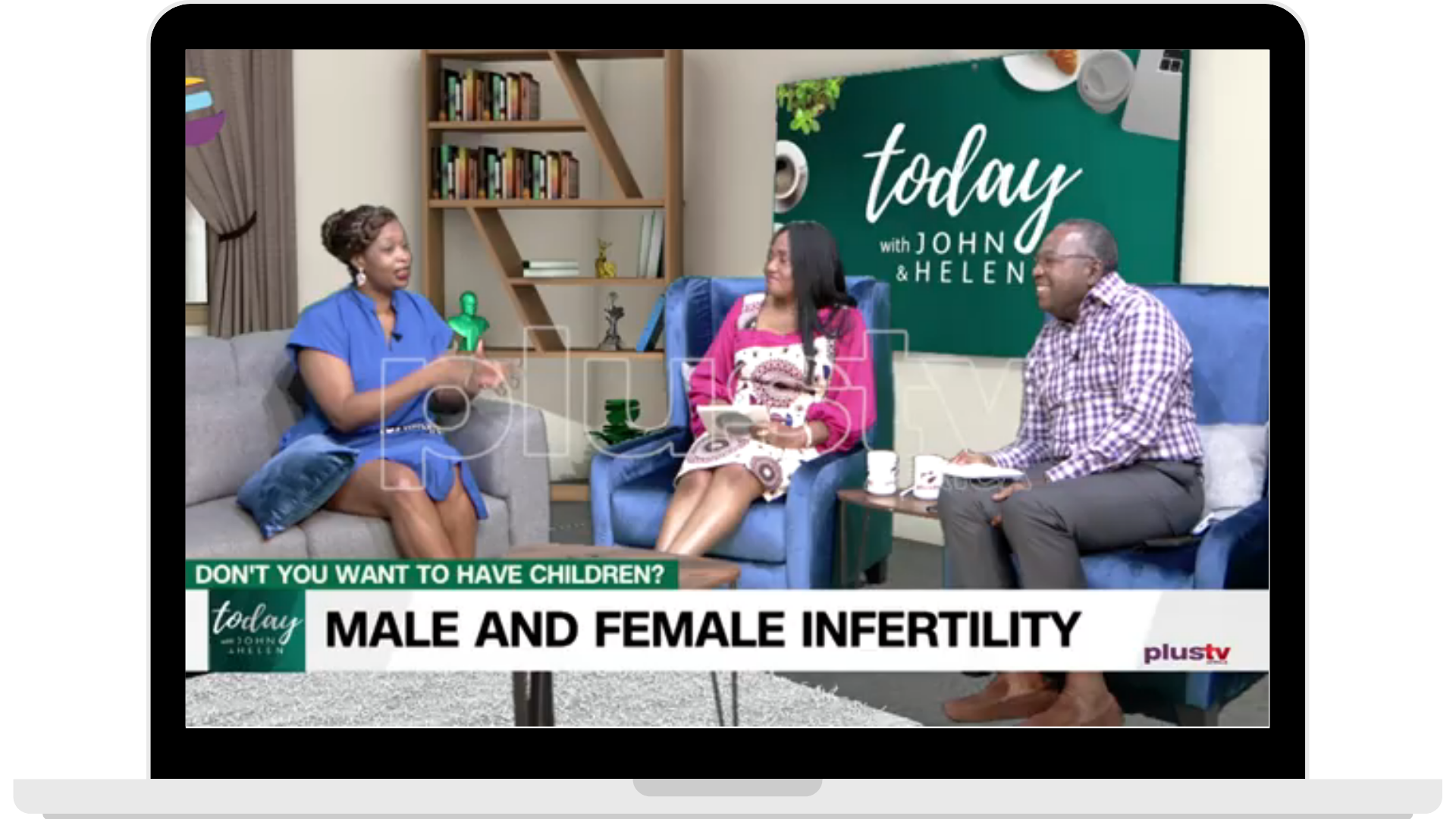 Tackling Male & Female Infertility on Today with John & Helen PlusTV- Feb 2021
